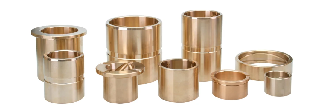 CNC Milling Solid Bronze Bearing Cast Bronze Bushing