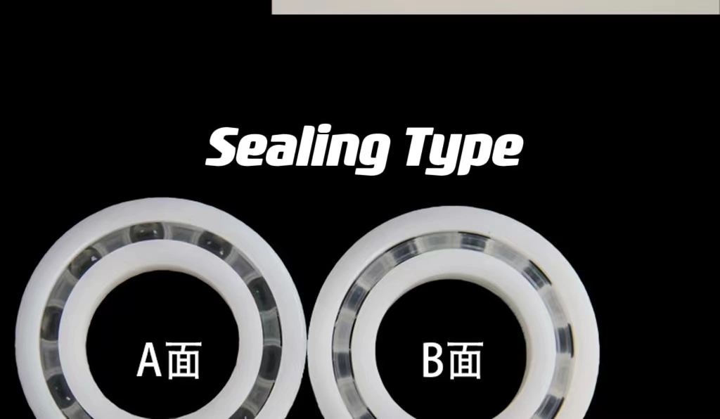 Plastic Ring Ball Bearing 6004 Bearing No Grease Clean Corrosion Resistance Not Rusted Bearing