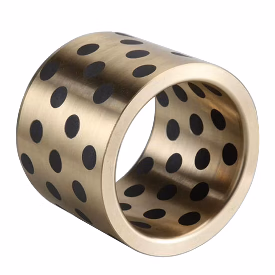 Bronze Oilless Bushing with Solid Lubricating Bearing Bush