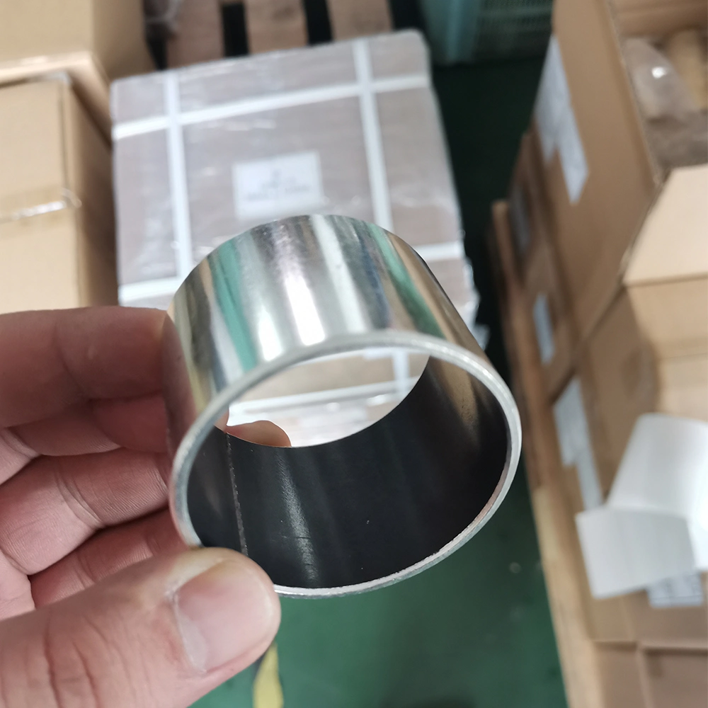 Metal Plain Sliding Bearing, PAP P10 DU Bushing Sleeve Bearing Supplier, SF-1 Oilless Self Lubricating Bearing